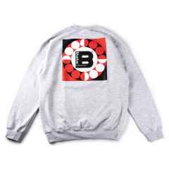 *BLUE LUG* BL bike works sweat (grey)