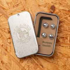 *FORAGER CYCLES* 4 pack of cable cherries (silver)