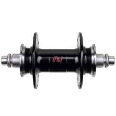 *PHILWOOD* high flange track hub rear (black/double cog)