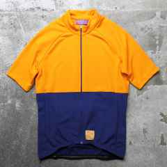 *RINGTAIL* 3s merino wool jersey (orange/navy)