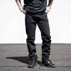 *CADENCE* boulevard denim pants (black)