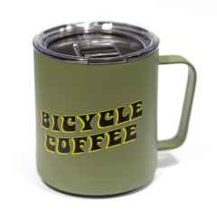 *BICYCLE COFFEE* panther camp cup (cypress green)