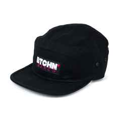 *BTCHN* 5panel hat (black)