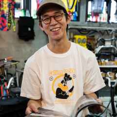 *CALLING IN SICK* chef chicken t-shirt (white)