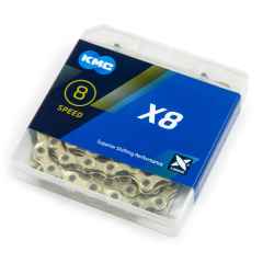 *KMC* X8 chain (gold)