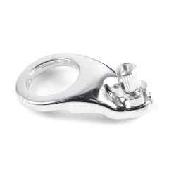 *VELO ORANGE* cable stop with adjuster (silver)