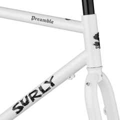*SURLY* preamble frame set (thorfrost white)