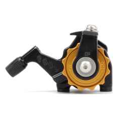 *PAUL* klamper flat mount disc calliper (black/orange)