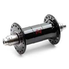 *PHILWOOD* low flange track hub front (black)