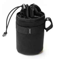 *FAIRWEATHER* stem bag (wax black)