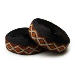 *CAMP AND GO SLOW* western rattler bar tape (brown)