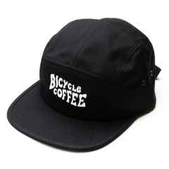 *BICYCLE COFFEE* wave camper cap (black)
