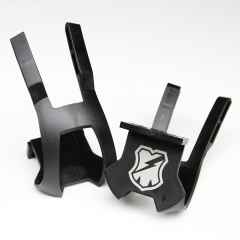 *MASH* nylon double toe clips (black)