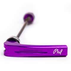 *PHILWOOD* quick release skewer (purple)