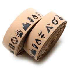 *SALSA* glyph gel cork bar tape (tan)