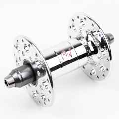 *PHILWOOD* Pro high flange track hub front (silver)
