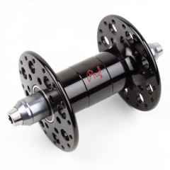 *PHILWOOD* Pro high flange track hub front (black)