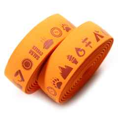 *SALSA* glyph gel cork bar tape (orange)