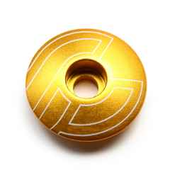 *CINELLI* cinelli top cap (gold)