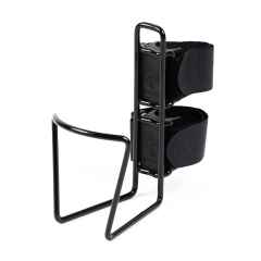 *TWO FISH* vinyl coated quick cage 40oz (black)