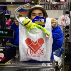 *BLUE LUG* shopping bag