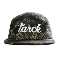 *AFFINITY CYCLES* tarck reflective 5 panel cap (tiger camo)
