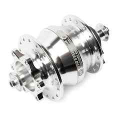 *SHUTTER PRECISION* SD-8 dynamo disk hub (silver/32h)