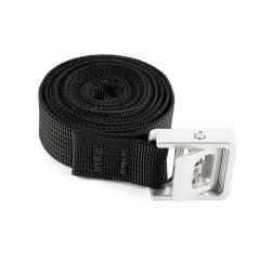 *AUSTERE MANUFACTURING* 3/4inch black cam strap (raw)