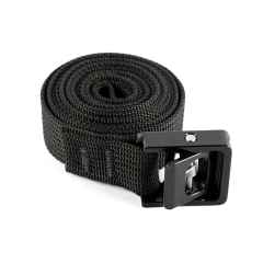 *AUSTERE MANUFACTURING* 3/4inch black cam strap (all black)