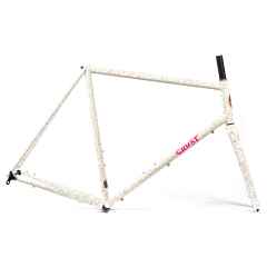 *CRUST BIKES* disc malocchio frame (white speckle)