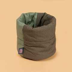 *BLUE LUG* pot pot round (green/green check)