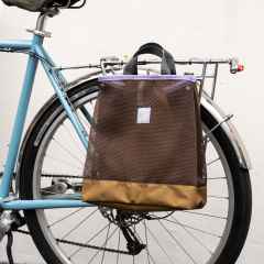 *BLUE LUG* 3way pannier (mesh brown)