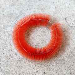 *BLUE LUG* hub hair (red)