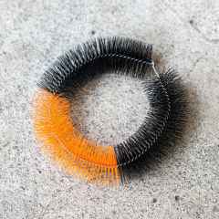 *BLUE LUG* hub hair (orange/black)