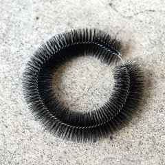 *BLUE LUG* hub hair (black)