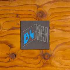 *JEFFREY SINCICH×BLUE LUG* square sticker (blue lug)