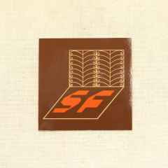 *JEFFREY SINCICH×BLUE LUG* square sticker (san francisco)