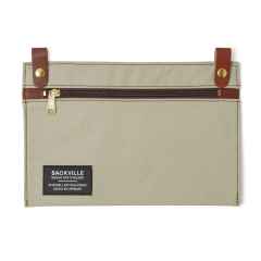 *RIVENDELL* sackville kangaroo pouch (pearl grey)