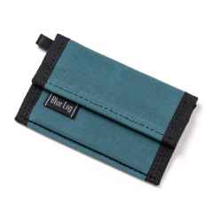 *BLUE LUG* micro wallet (wax slate blue)