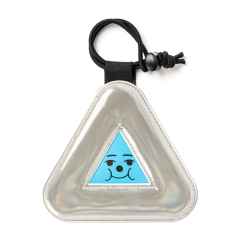 *PEACE SPORTS×BLUE LUG* chubby triangle reflector (silver)