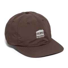 *BLUE LUG* house logo cap (brown)