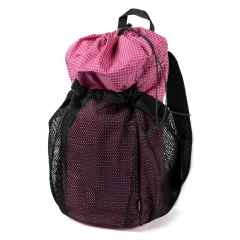 *FAIRWEATHER* packable pack (rip berry)