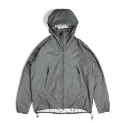 *FAIRWEATHER* ultralight rain  jacket (gray)