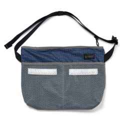 *BLUE LUG* stroll sacoche (rip blue/mesh)