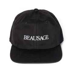 *BLUE LUG* beausage cap (black)