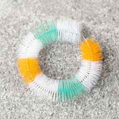 *BLUE LUG* hub shiner (light blue/white/orange)