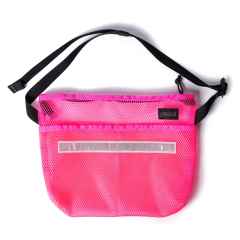 *BLUE LUG* stroll sacoche (mesh pink/reflector)