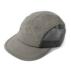 *BLUE LUG* bicycle duckbill cap (dark gray/mesh)