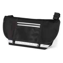 *BLUE LUG* the messenger bag (custom/black/reflector)