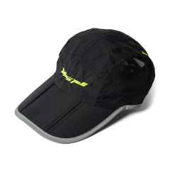 *BLUE LUG* low tech folding cap (black)